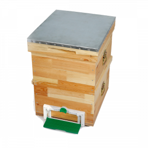 IPKO-004 Ahşap Tabanlı 2 Katlı Arı Kovanı